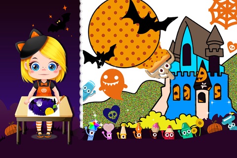 Drawing with Lily - Paint The Monsters screenshot 3