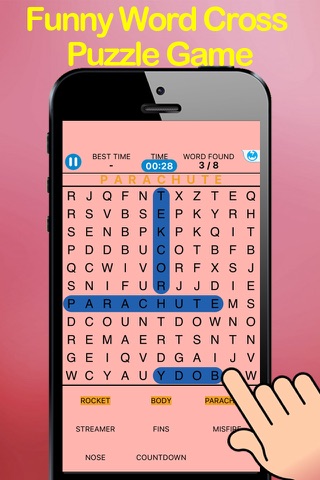 Word Cross Puzzle Free App - plant Search Coloring Word Puzzles Games screenshot 3