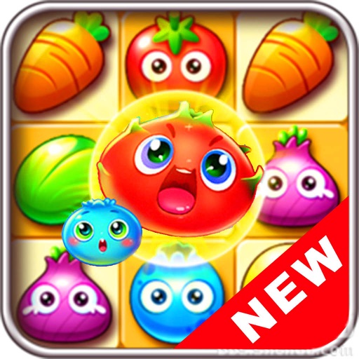 Pop Fruits Garden Farm Match 3 iOS App