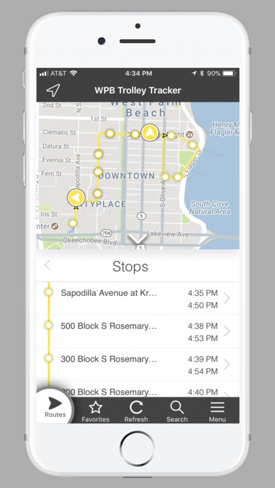 WPB Trolley Tracker screenshot 3