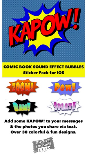 Ka-Pow! Comic Sound Effect Bubbles(圖1)-速報App