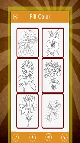 Game screenshot Beautiful Flower Color Book And Painting Pages mod apk