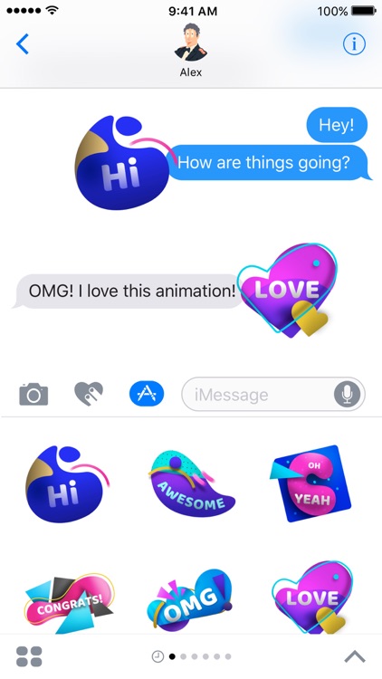 OMG Animated Stickers screenshot-3