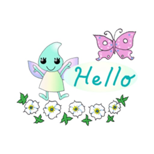 Butterfly-Fairy Cute Sticker
