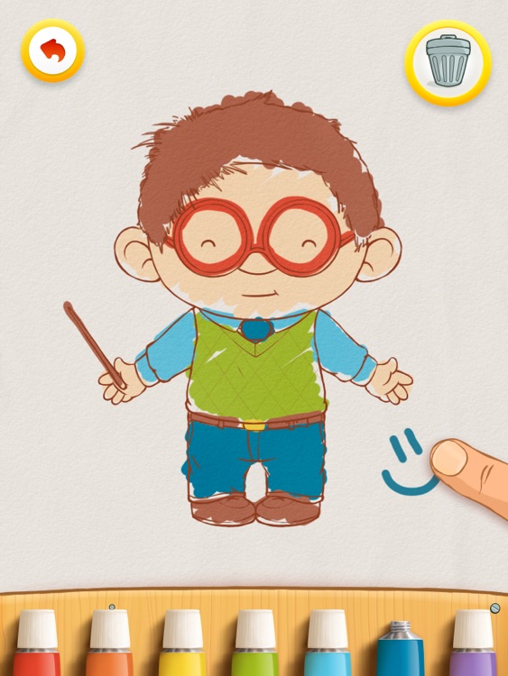 Dress Up : Professions - Occupations puzzle game & Drawing activities for preschool children and babies by Play Toddlers (Full Version for iPad) screenshot-3
