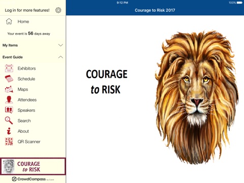 Courage to Risk Conference screenshot 3