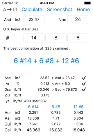 Rebar Numbers screenshot 2