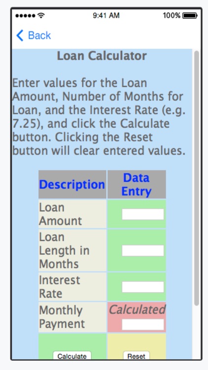 online finance calculator car