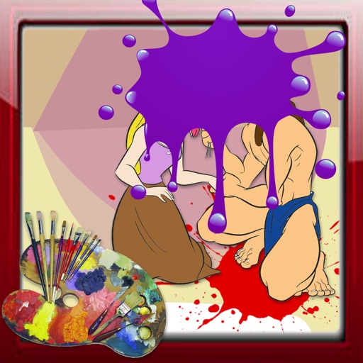 Color For Kids Game Tarzan Version iOS App