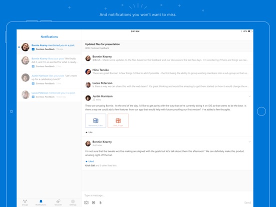 Microsoft updates Outlook Groups on iOS with improved ... - 552 x 414 jpeg 23kB