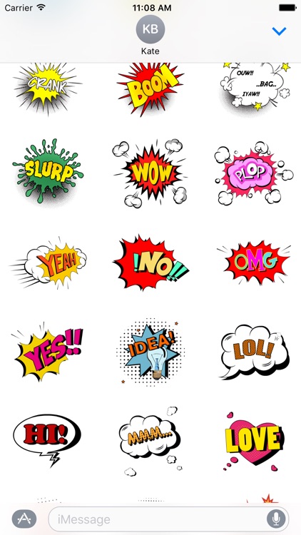 Comic Stickers