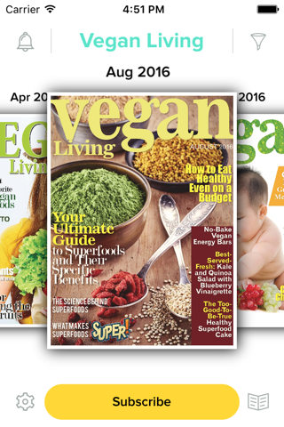 Vegan Living Magazine screenshot 2