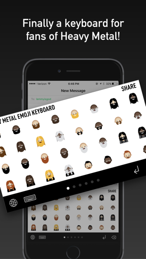 Heavy Metal Emoji Keyboard(圖2)-速報App