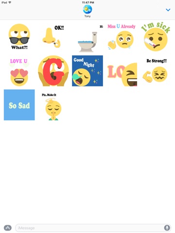 Moody Emoji- Funny GIF Emoji By Emooji screenshot 3
