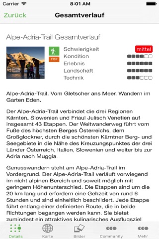 Alpe Adria Trail screenshot 3