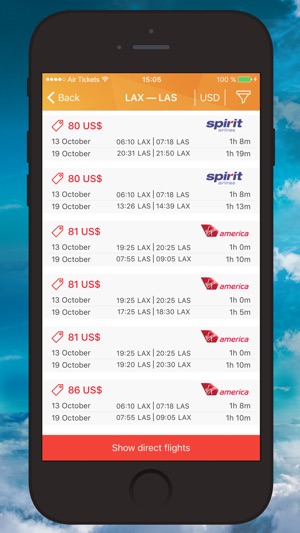 机票查询, 机票预定, 航班查询 – Cheap Flights!(圖4)-速報App