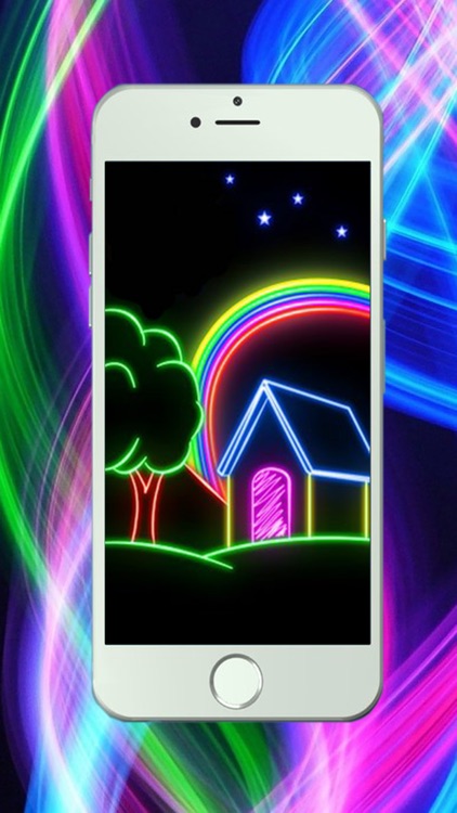Draw Kids : Magical Brush Sparkling Doodle Paint