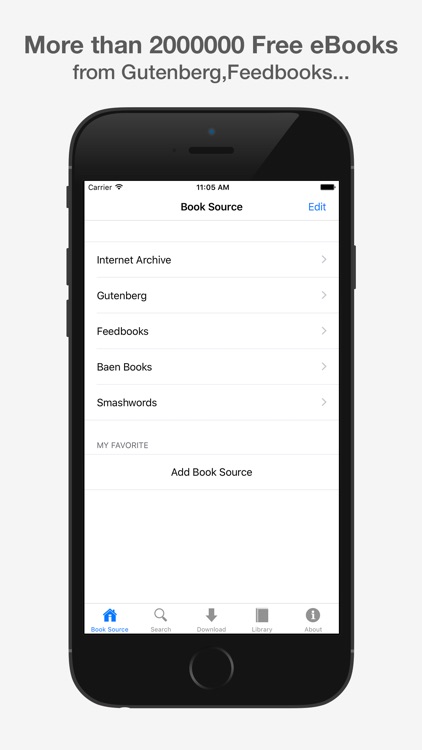 eBook Library Pro - search & get books for iPhone
