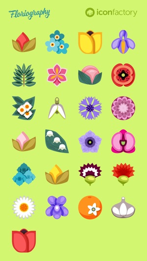 Iconfactory Floriography Stickers(圖1)-速報App