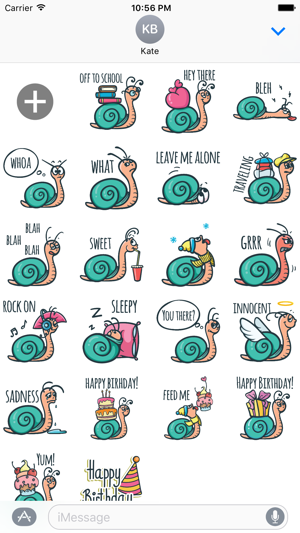 Silly Snail - MYOSE - Make Your Own Sticker Emoji(圖1)-速報App