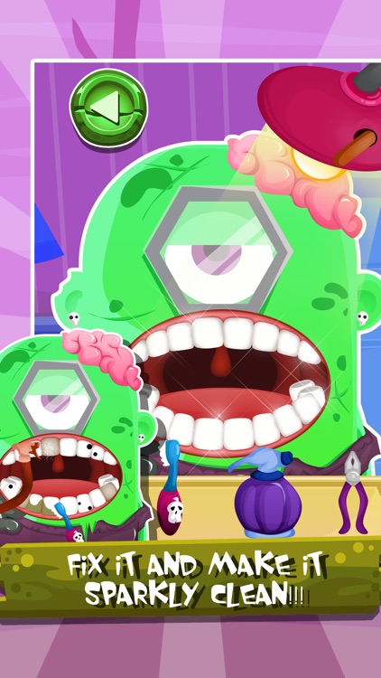 Inside Monster Nick's Halloween Dentist – Teeth Games for Minion Free