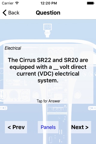 Purdue Aviation Cirrus SR20/22 Study App screenshot 4