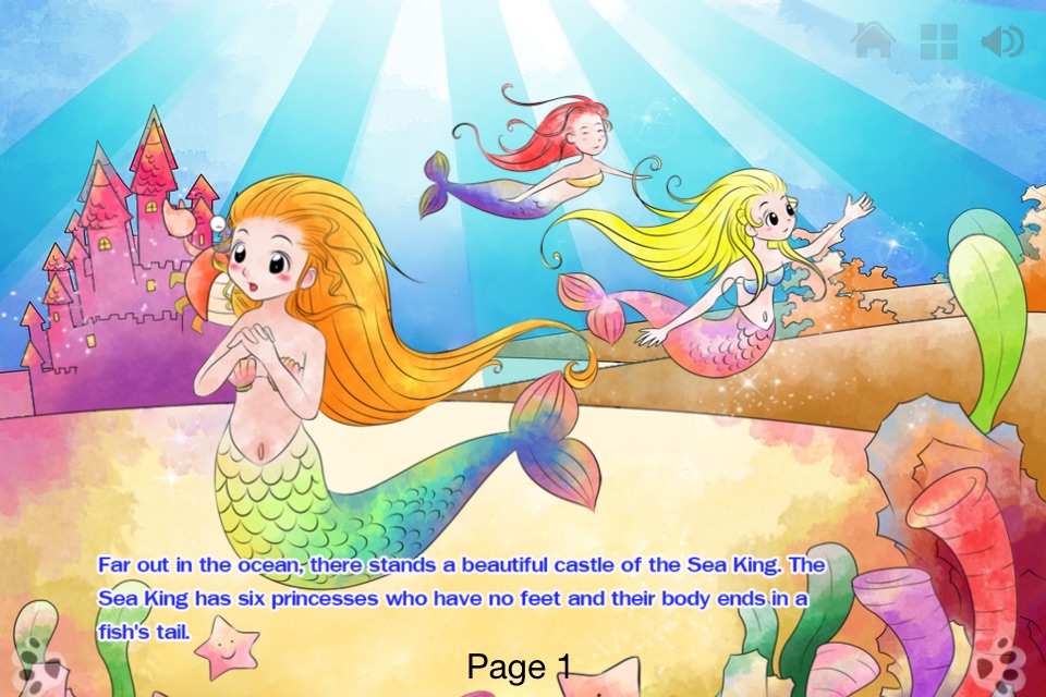 Little Mermaid - iBigToy screenshot 2