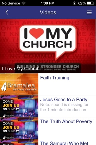 Bramalea Baptist Church screenshot 2