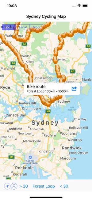 Sydney Cycling Map(圖1)-速報App