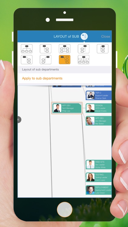 OrgChart - Organization Chart & Contact Management screenshot-3