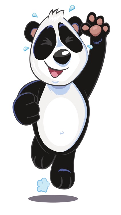 Panda Power Stickers Pack