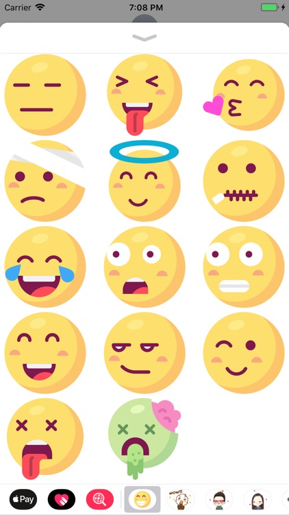 Big Emoji: 50 Big Stickers screenshot-4