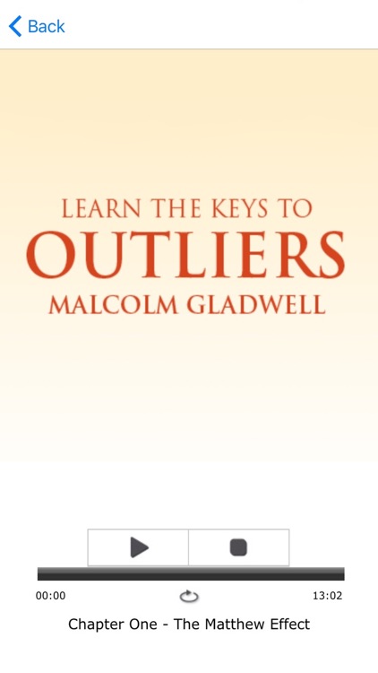 Outliers by Malcolm Gladwell Meditations Audiobook screenshot-3