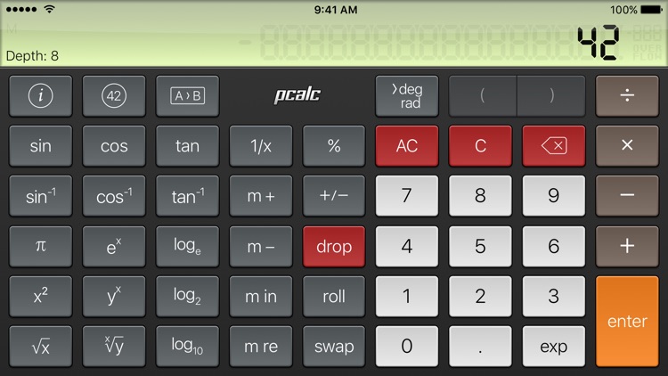PCalc Lite - The Best Calculator screenshot-3