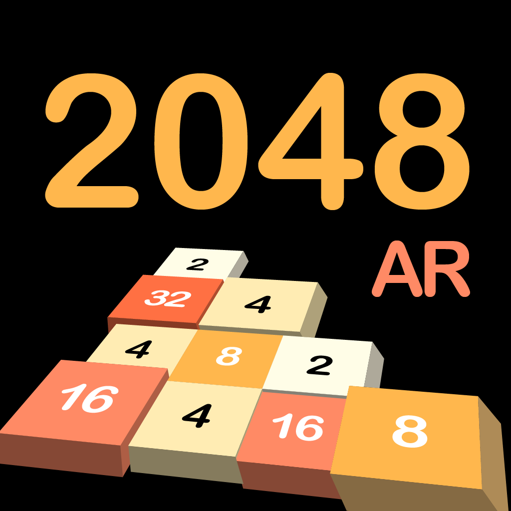2048: Classic and AR App Icon
