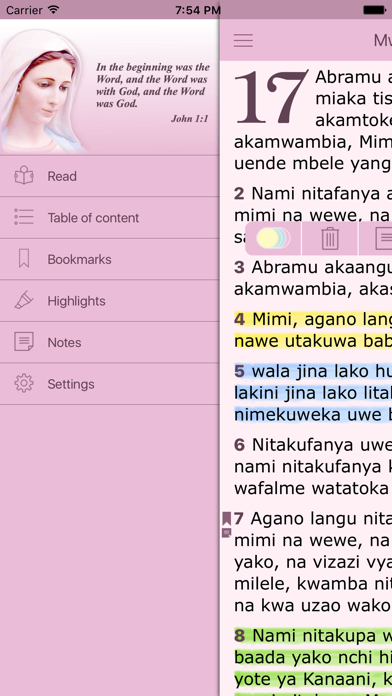 Swahili Women's Bible - Biblia Takatifu for Women screenshot 2