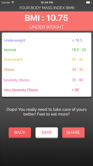 Calculate BMI ! - Calculate Your Body Mass Index(圖4)-速報App