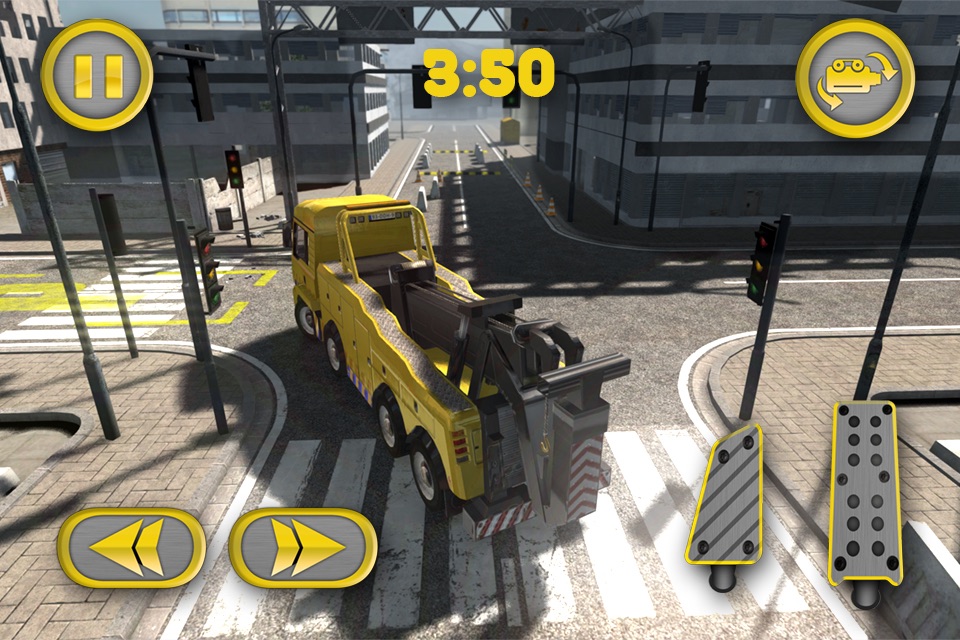 Construction Crane Parking - Driving Simulator screenshot 2