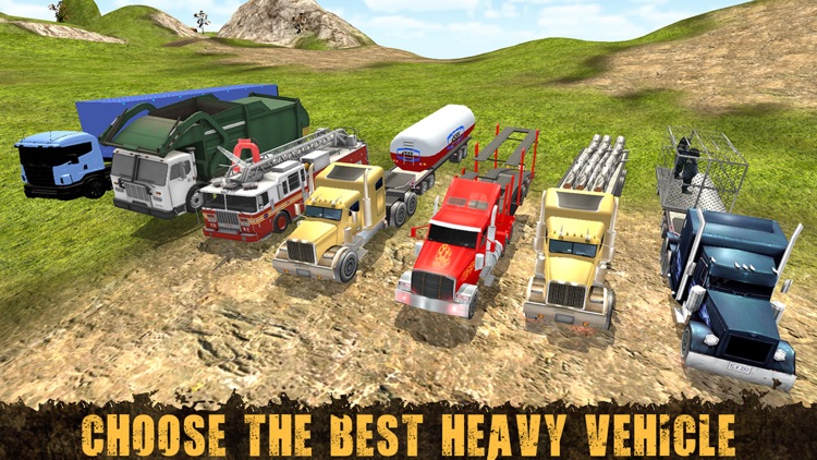 Extreme Off-Road Cargo Truck Driving Simulator 3D