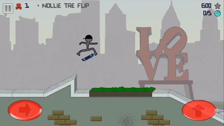 Stickman Skater Free