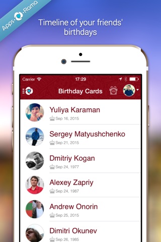 Birthday Cards for Friends screenshot 3