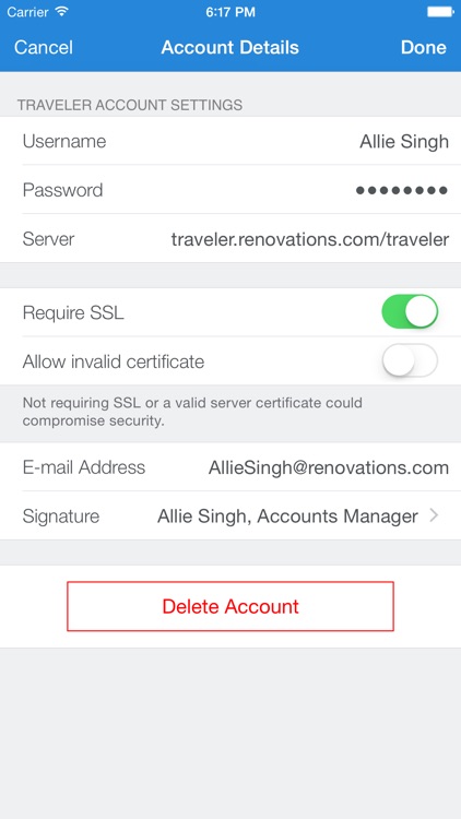 IBM Notes Traveler Companion