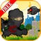 Ninja Gravity Run - The Super Rush, Jumping and Running Ninjas in HD Free