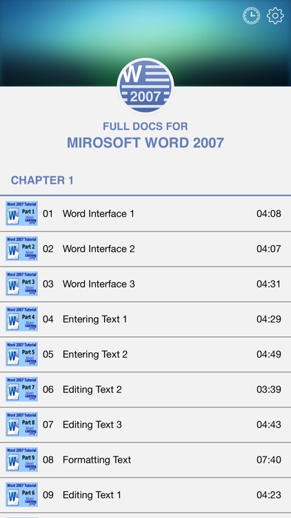 Full Docs for Mirosoft Word 2007