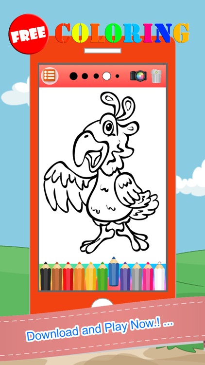 Coloring Book Of Animals Painting & Drawing Pages screenshot-3