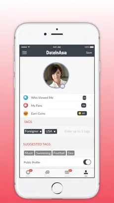 Screenshot 3 Date in Asia - Citas, Conocer Asiático Solteros iphone