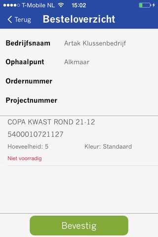Verf Bestel App screenshot 3