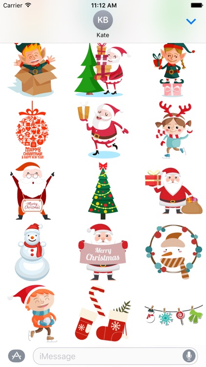 Merry Christmas Stickers Pack