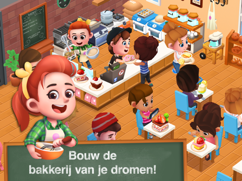Bakery Story 2: Bakkerijspel iPad app afbeelding 1