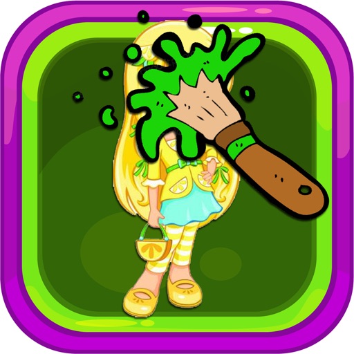 Draw Game StrawBerry Shortcake Version iOS App